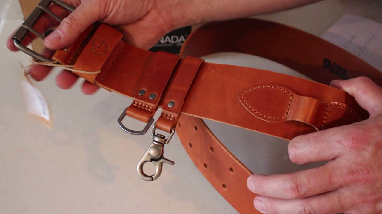 Fjallraven Equipment Belt Overview