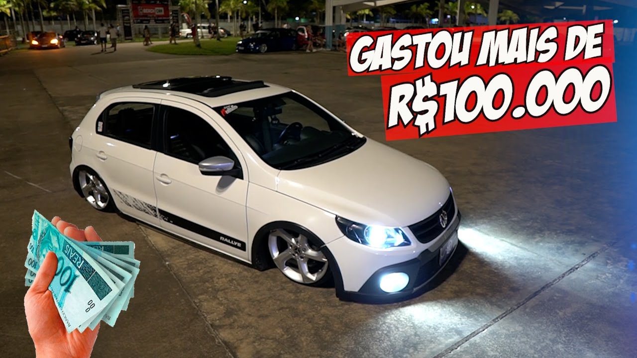 GOL G5 DE R$ 100 MIL REAIS! TETO DE AUDI - BANCOS DE MERCEDES E MUITO DINHEIRO ENVOLVIDO