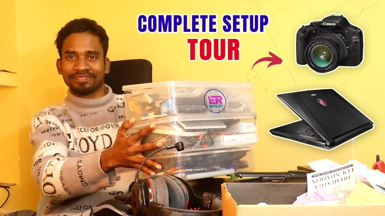 My Complete YouTube Studio Setup Tour | Channel Growth, Hard Work & Earnings Revealed🔥