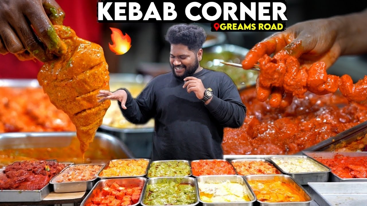 MOST HYPED !! KEBAB CORNER 🔥 - Greams Road | Foodie Prabu |