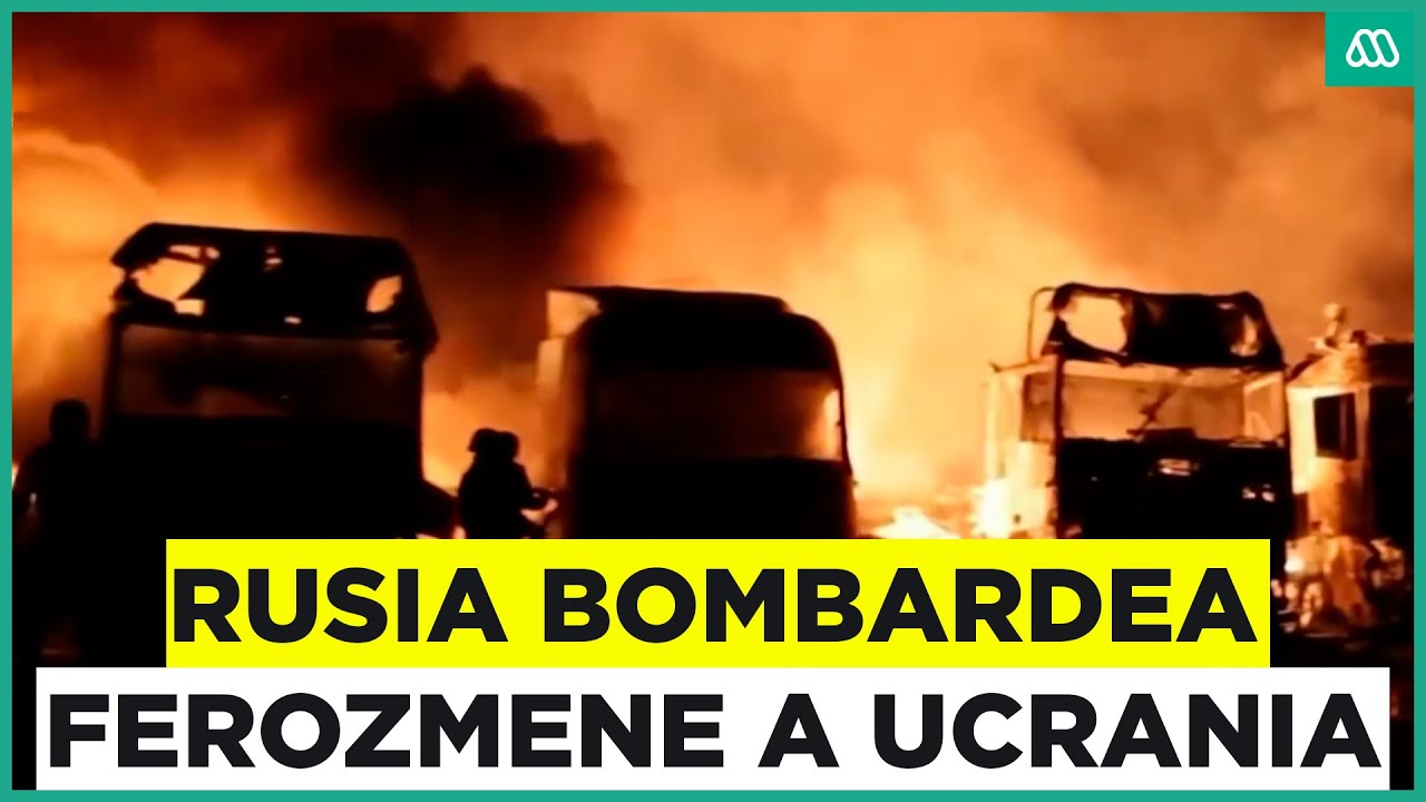 Rusia lanza uno de los peores bombardeos contra Ucrania