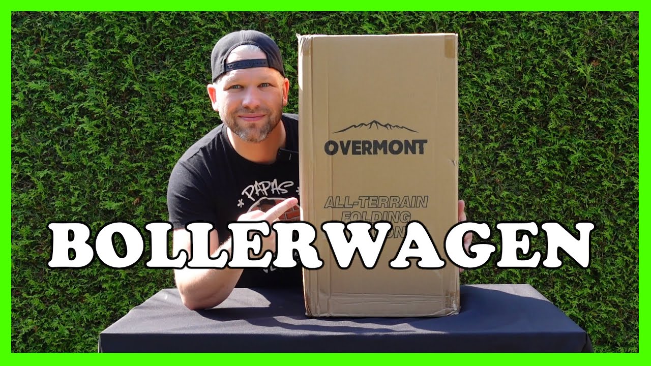 Der BOLLERWAGEN für jedes Gelände von Overmont | PapasVlog