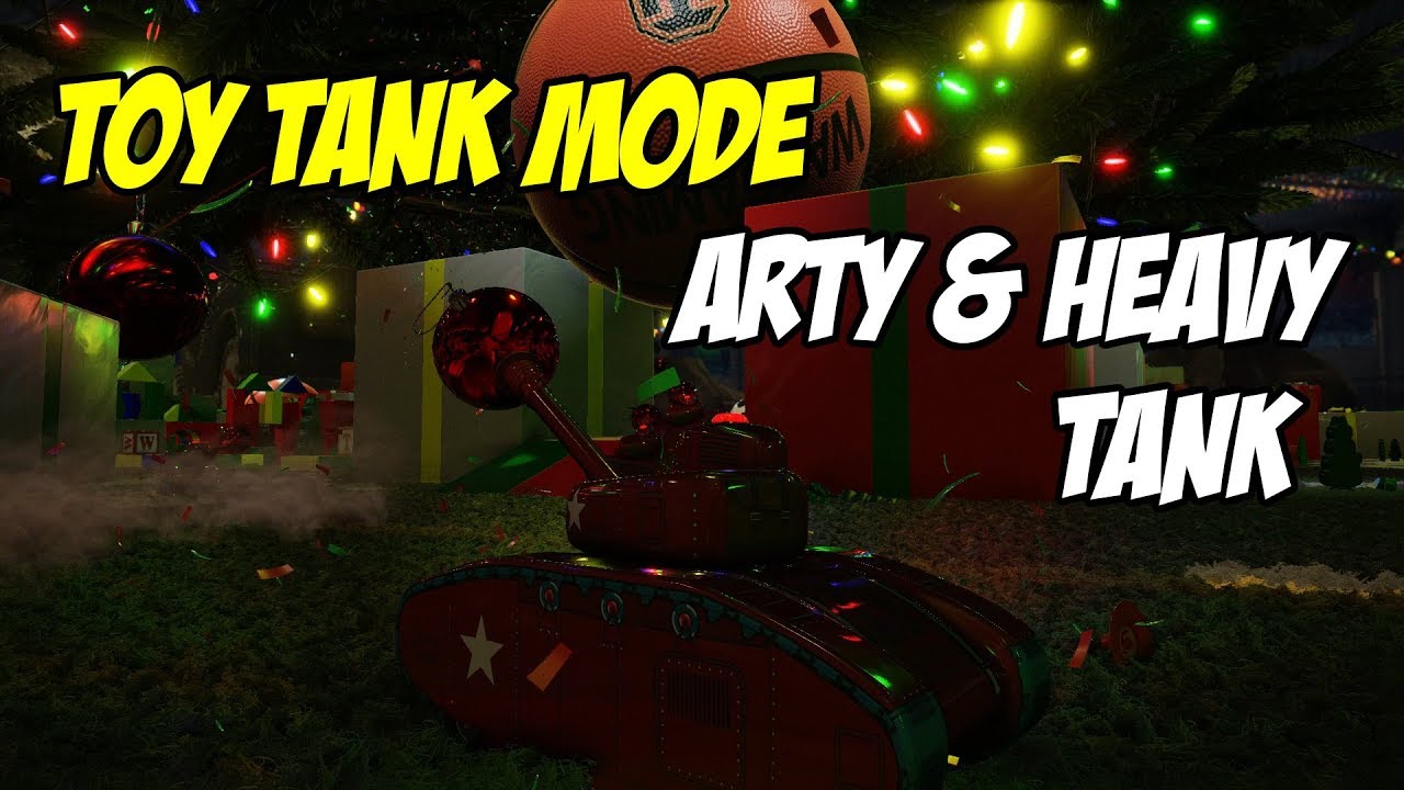 Toy Tank Mode - Arty & Heavy Tank - WOT Console