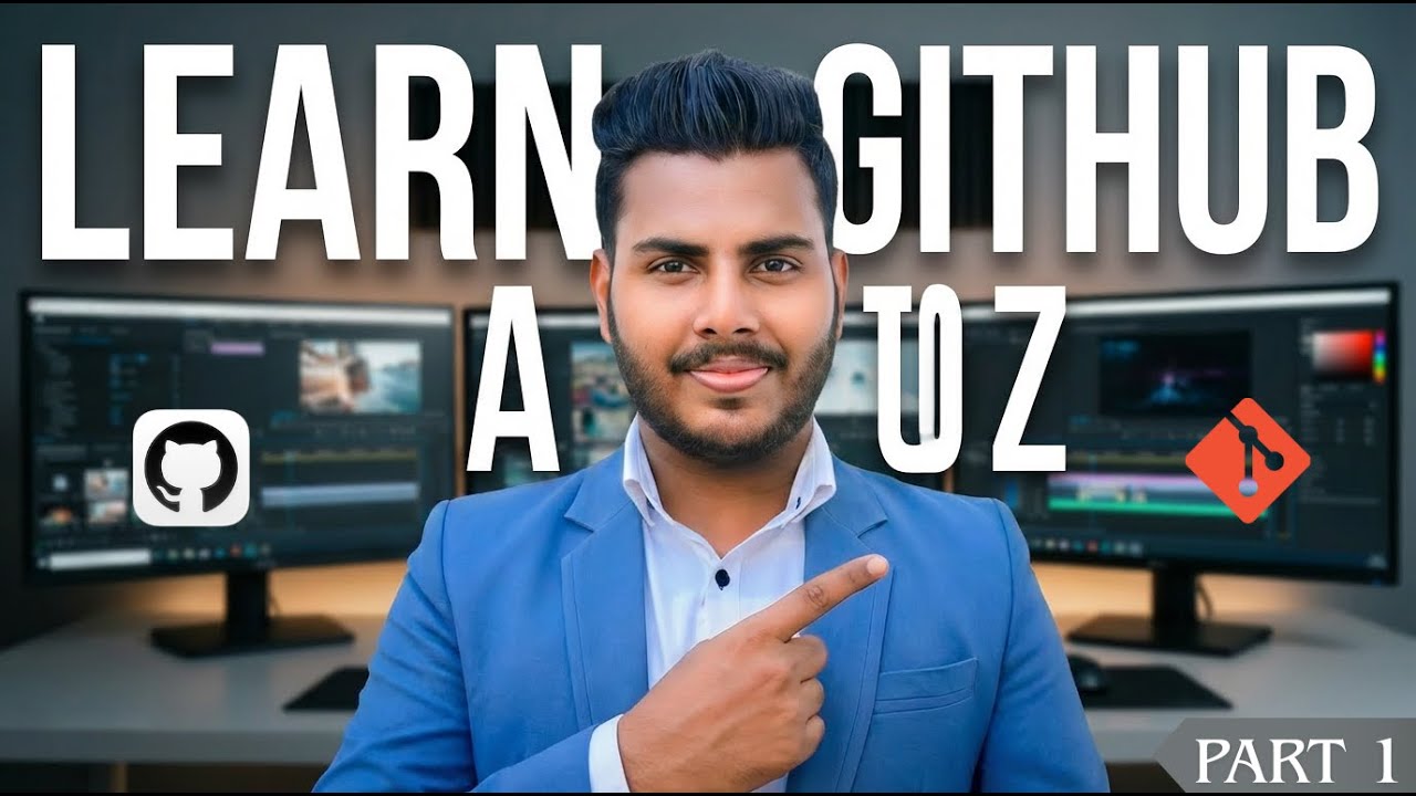 GitHub Tutorial for Beginners | Git & GitHub A to Z Complete Guide (Part 1)