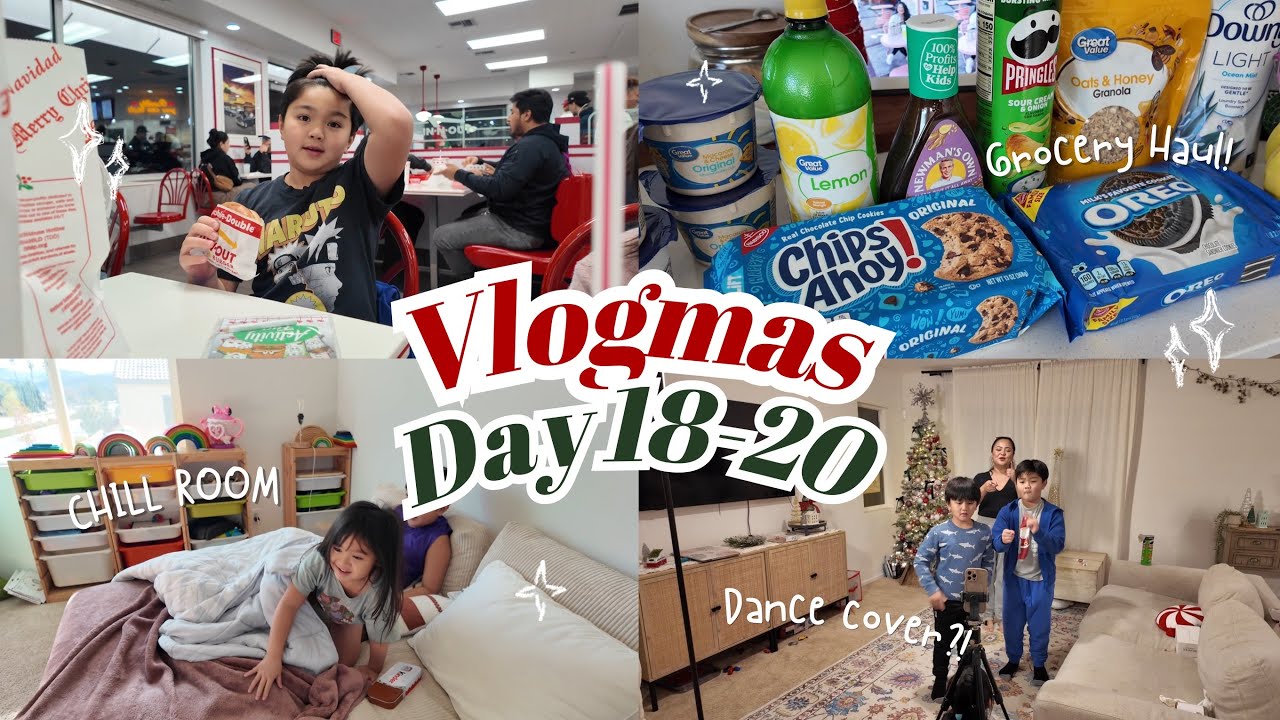 Grocery Haul, Cover Dance sama Anak-anak!😍🎄| Vlogmas 2025 day 18-20 ✨| 681