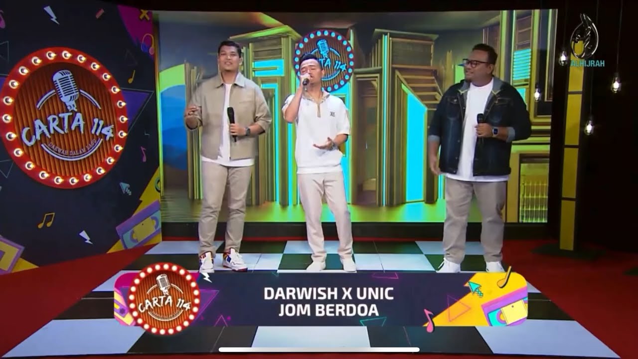 Jom Berdoa (LIVE Carta 114 TV Al Hijrah) - Bazli UNIC, Fakhrul UNIC & Faiz Darwish