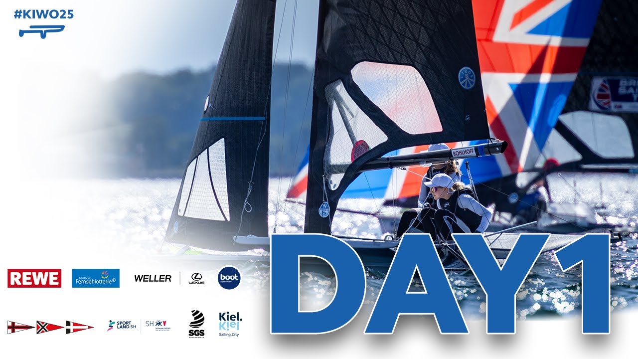 Kieler Woche 2025 - Sailing Highlights Day 1