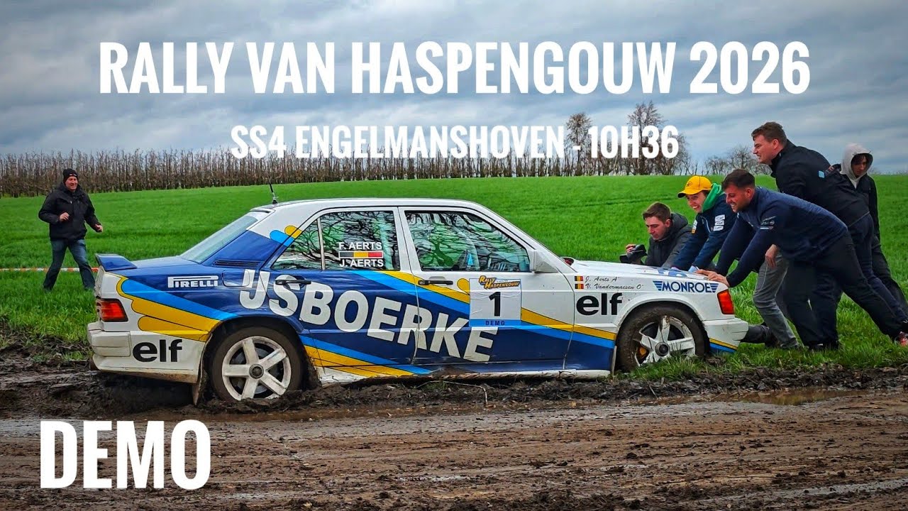 Rally Van Haspengouw 2026 BRC - DEMO SS4 ENGELSHOVEN