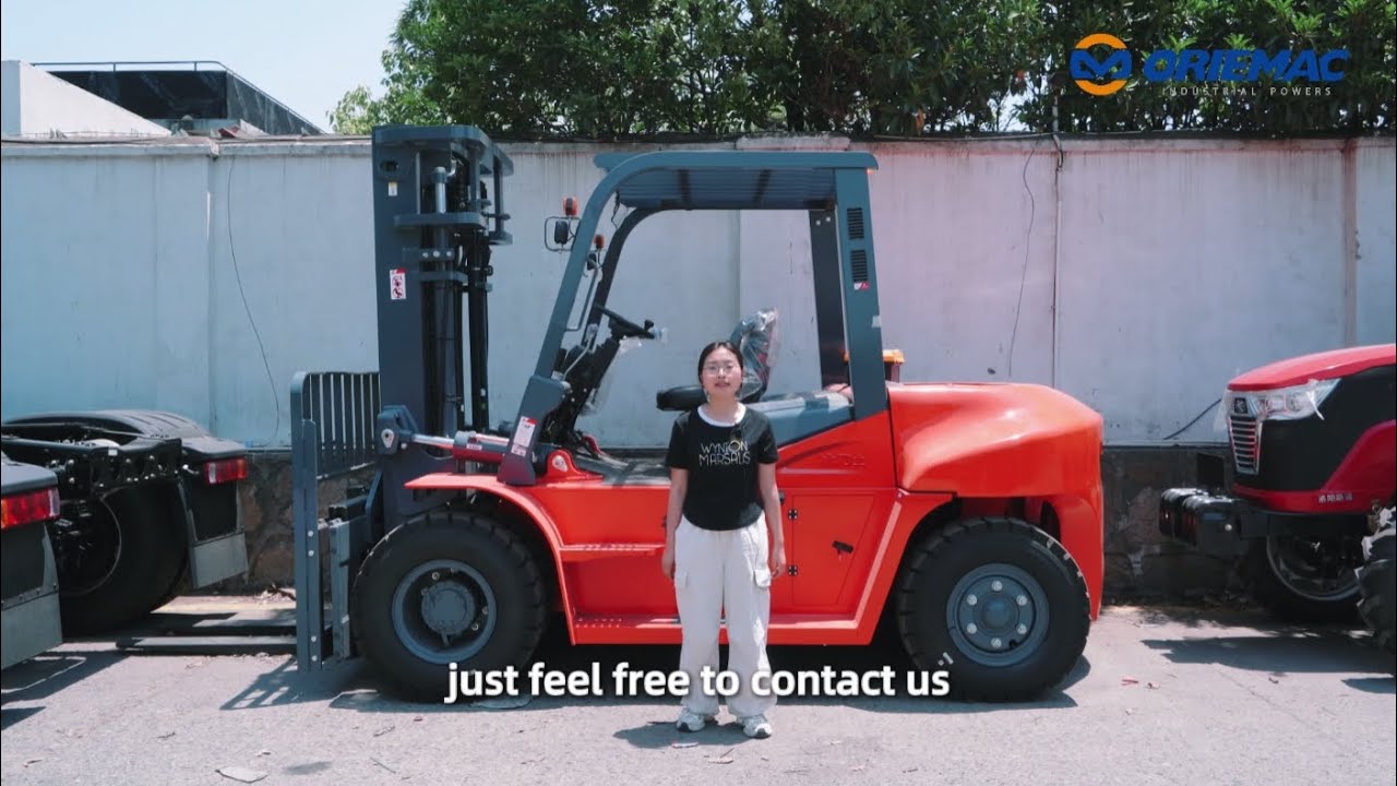 HELI CPCD70 Forklift: 7 Tons of Raw Lifting Power