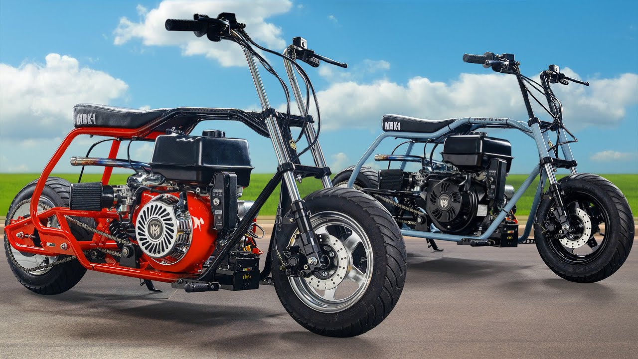 Building 2 Custom 420cc Big Block Minibikes With An Incredible Story