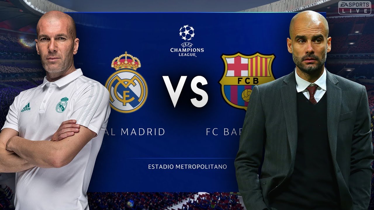 Zidane's Real Madrid VS Pep Guardiola's Barcelona - FIFA 19 Experiment