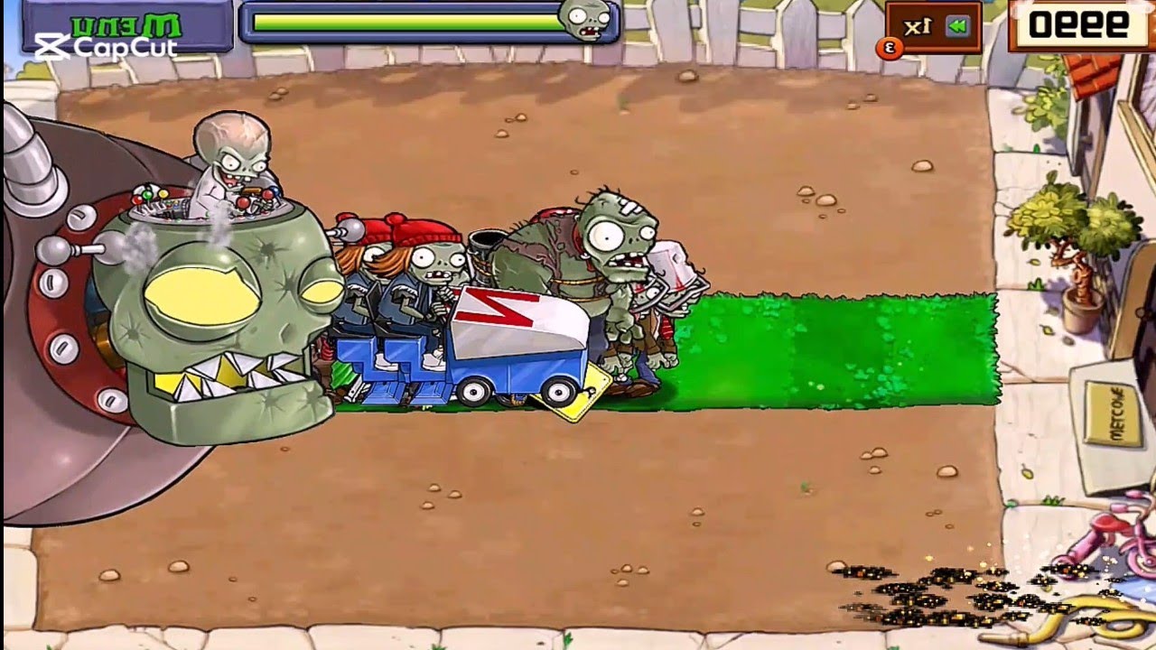 ? VS Dr.Zomboss -Who Will Win? PVZ FullGameplay 