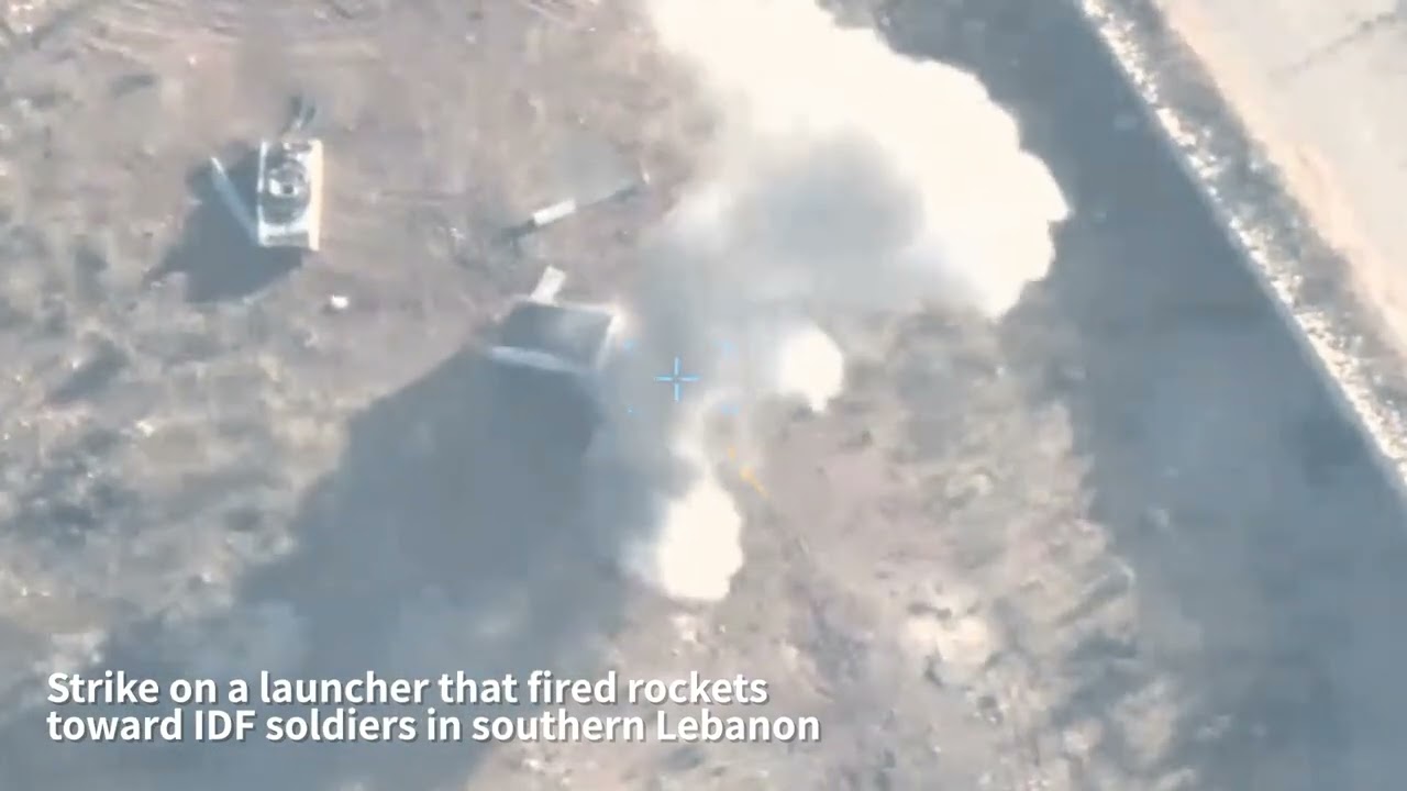 IDF strikes Hezbollah rocket launcher