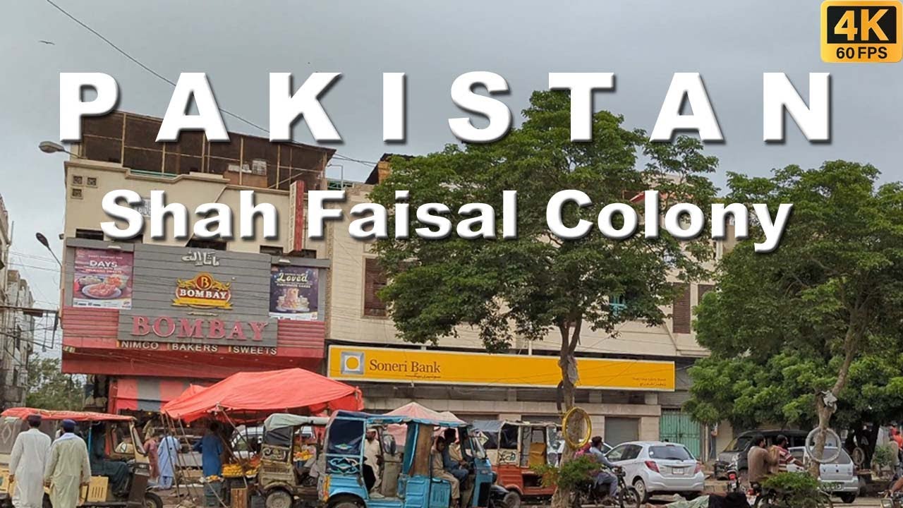 Shah Faisal Colony Walking Tour | Karachi Pakistan's Vibrant Streets | Full Mooni Vlogs 4K UHD 60FPS