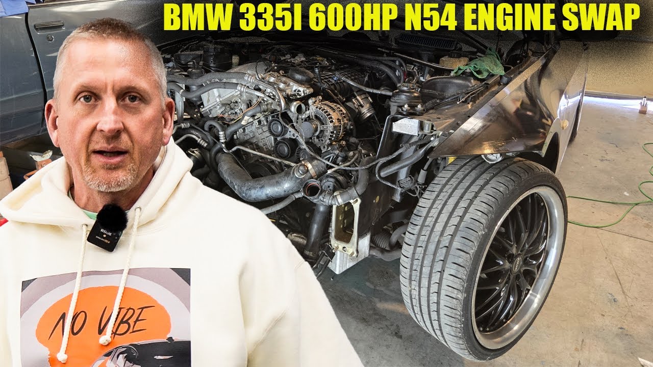 BMW 335I 600HP N54 ENGINE SWAP💥💥💯