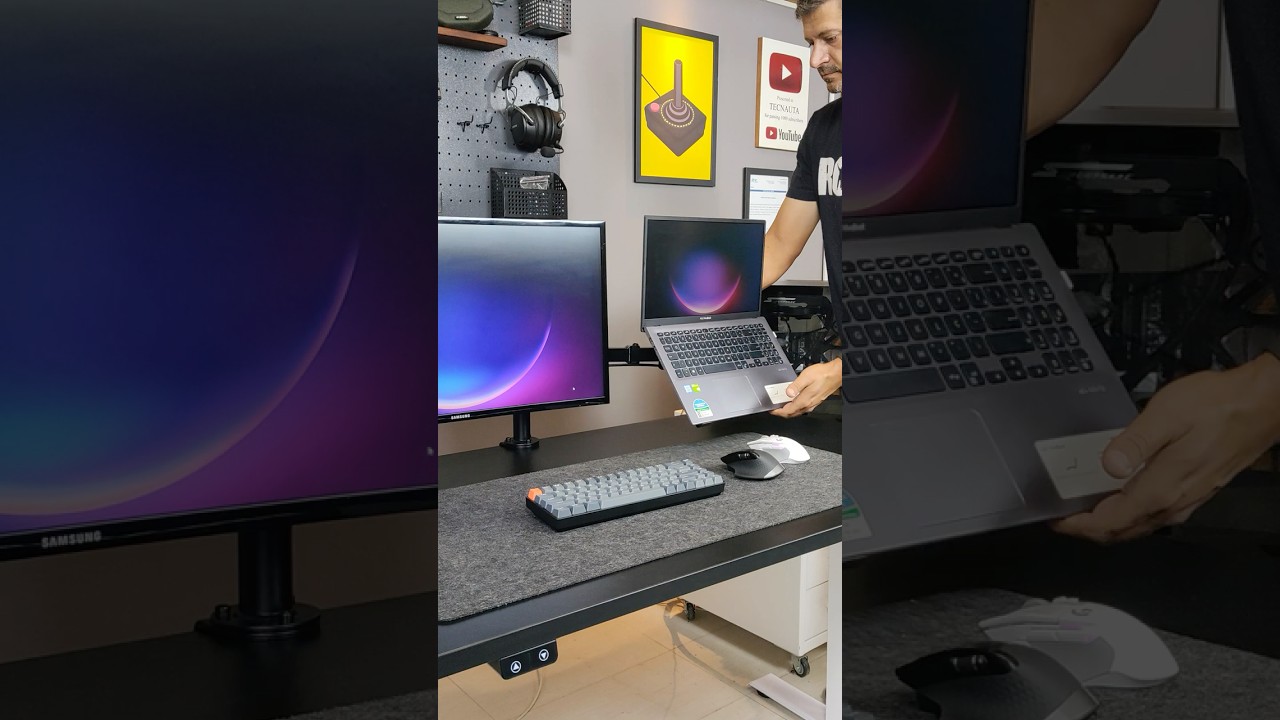 Suporte para Notebook e Monitor SNT10 Zinnia. Muito top!