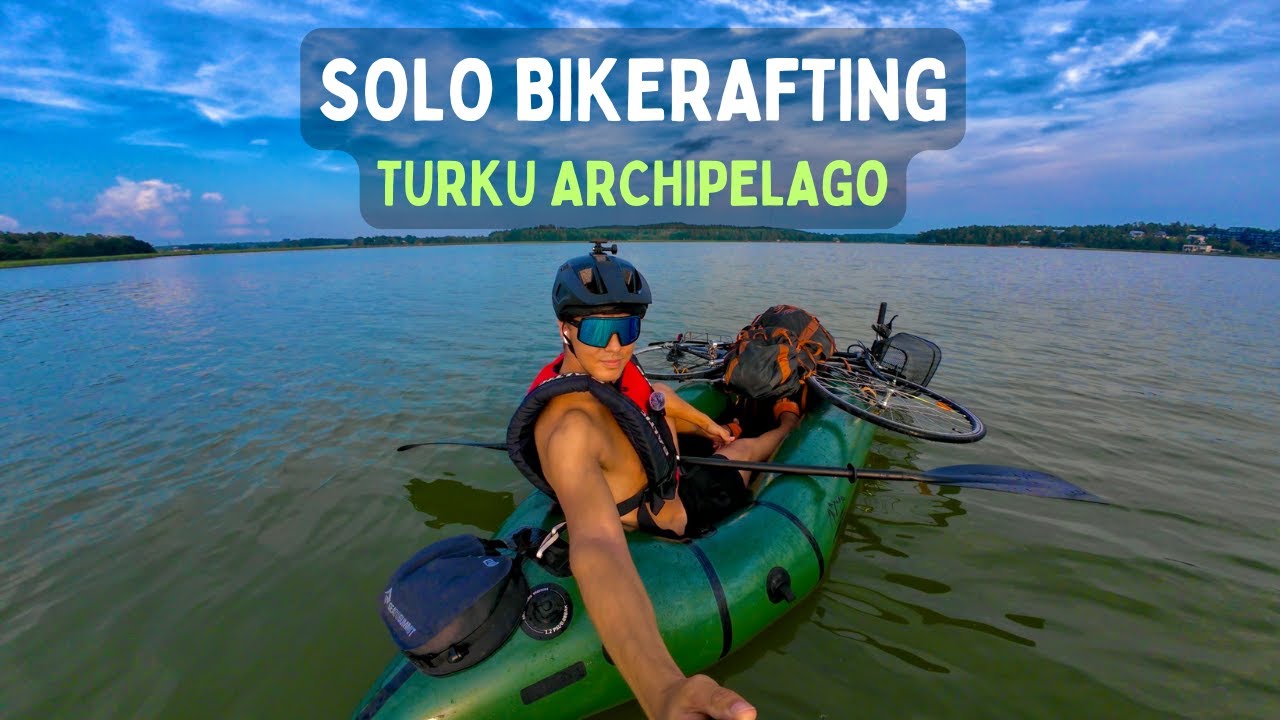 Summer Solo Bikerafting in the Archipelago