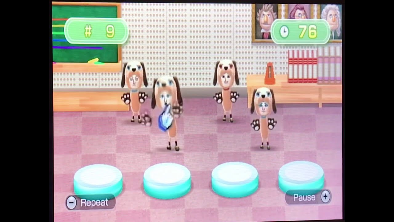 Wii Music - Pitch Perfect gameplay