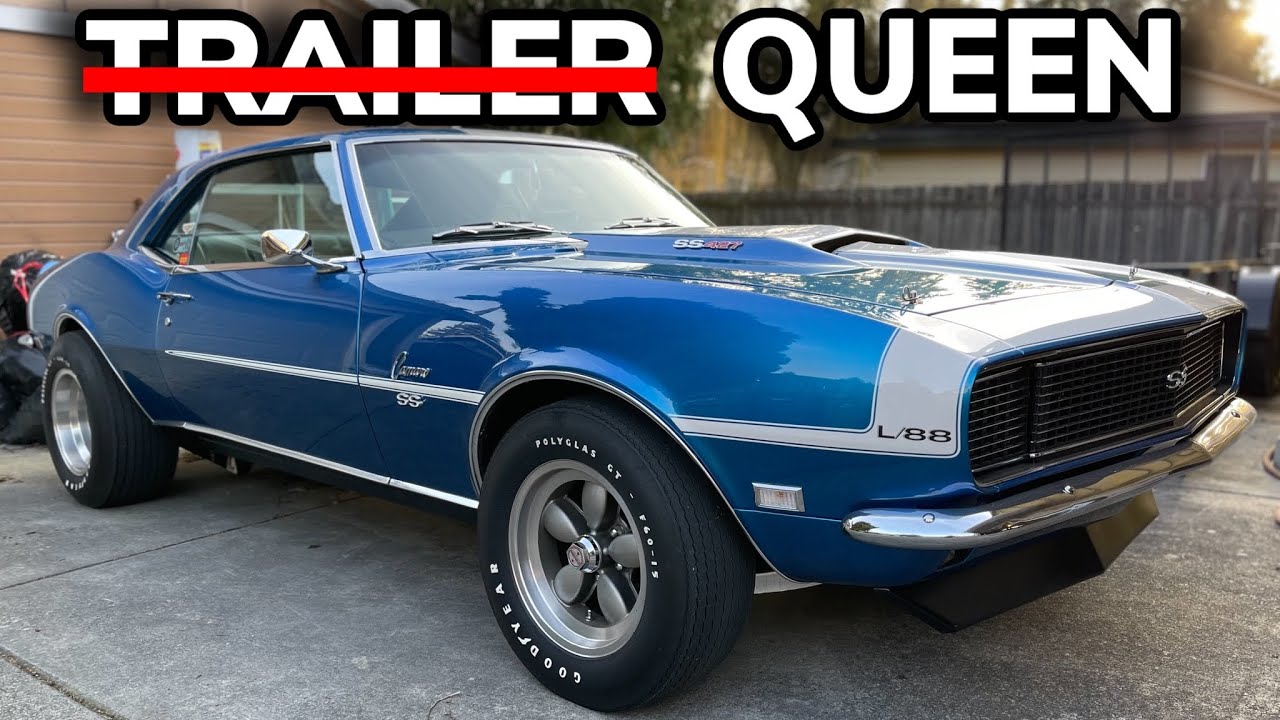 КОРОЛЕВА АНТИ-ТРЕЙЛЕРОВ: Baldwin Motion RS/SS 427 Camaro 1968 года