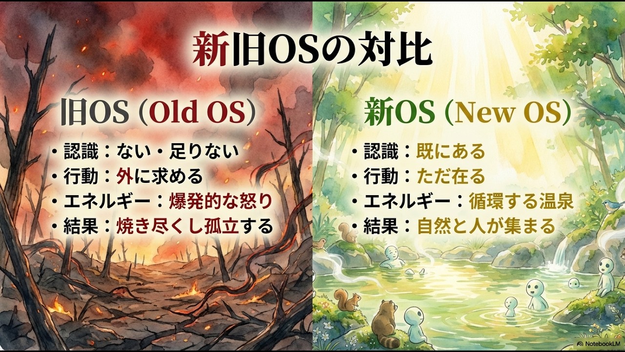 2つの世界、2つの現実：努力不要の創造の技術
