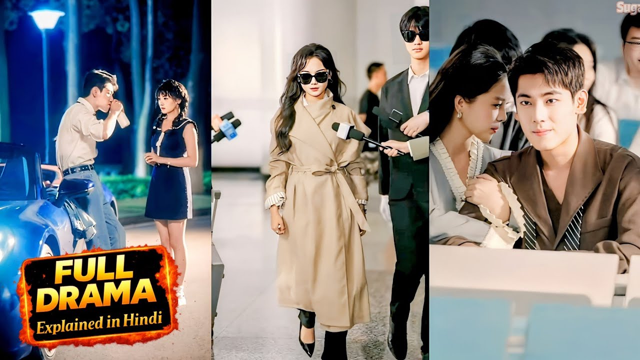 Poor Driver's Daughter Love Him For 7Yrs🥺Later She Become A Top Professor🔥Korean Chinese Drama Hindi