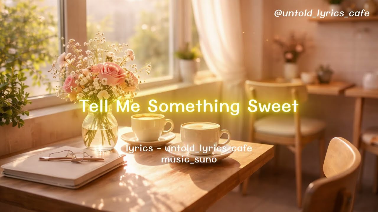 Tell Me Something Sweet💝 | Cozy Café Lyrics | Untold Lyrics Cafe
