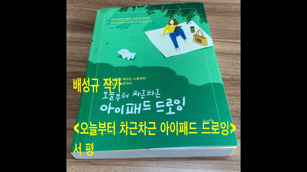 배성규 작가 '오늘부터 차근차근 아이패드 드로잉' 서평