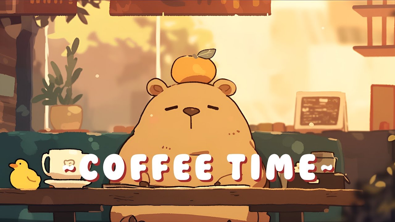 Capybara Chill Radio | Relaxing Tunes Collection 🎵