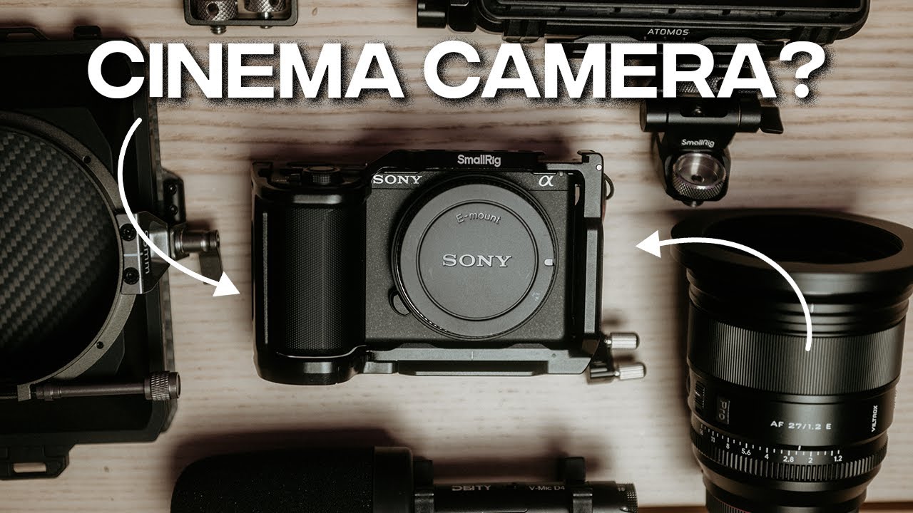 turn your sony zv-e10ii into a completely overkill cinema camera rig