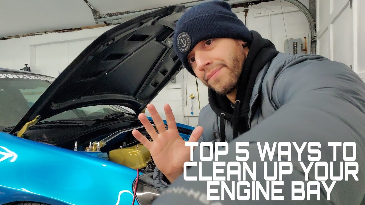TOP 5 WAYS TO CLEAN UP YOUR RSX ENGINE BAY