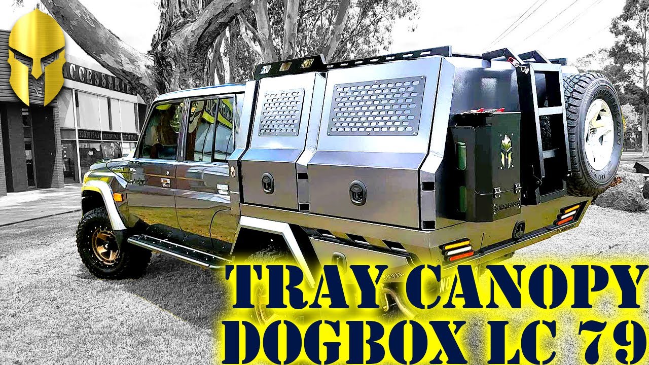 TRAY CANOPY WITH DOGBOX  LC 79 SERIES