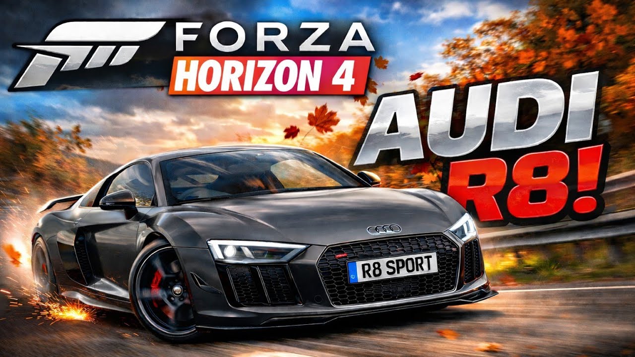 AUDI R8 | UNLOCKING AND TUNING | FORZA HORIZON 4