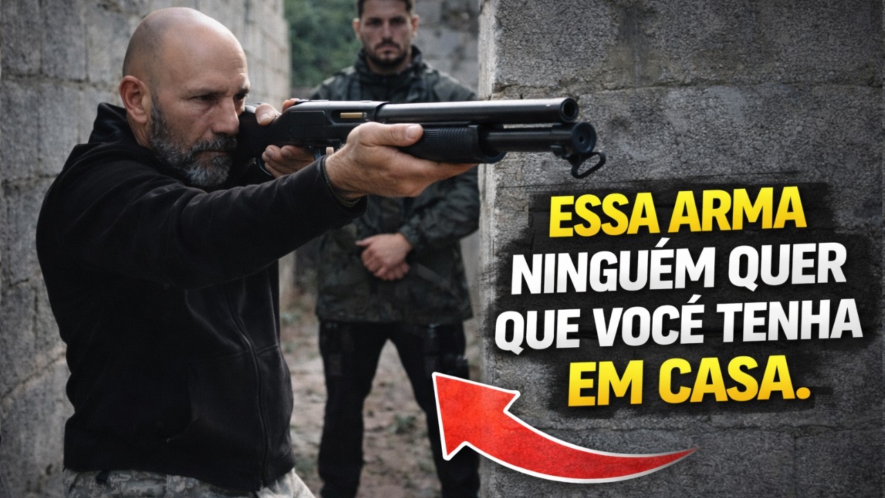 ESSA ARMA É UM CANHÃO EM CASA