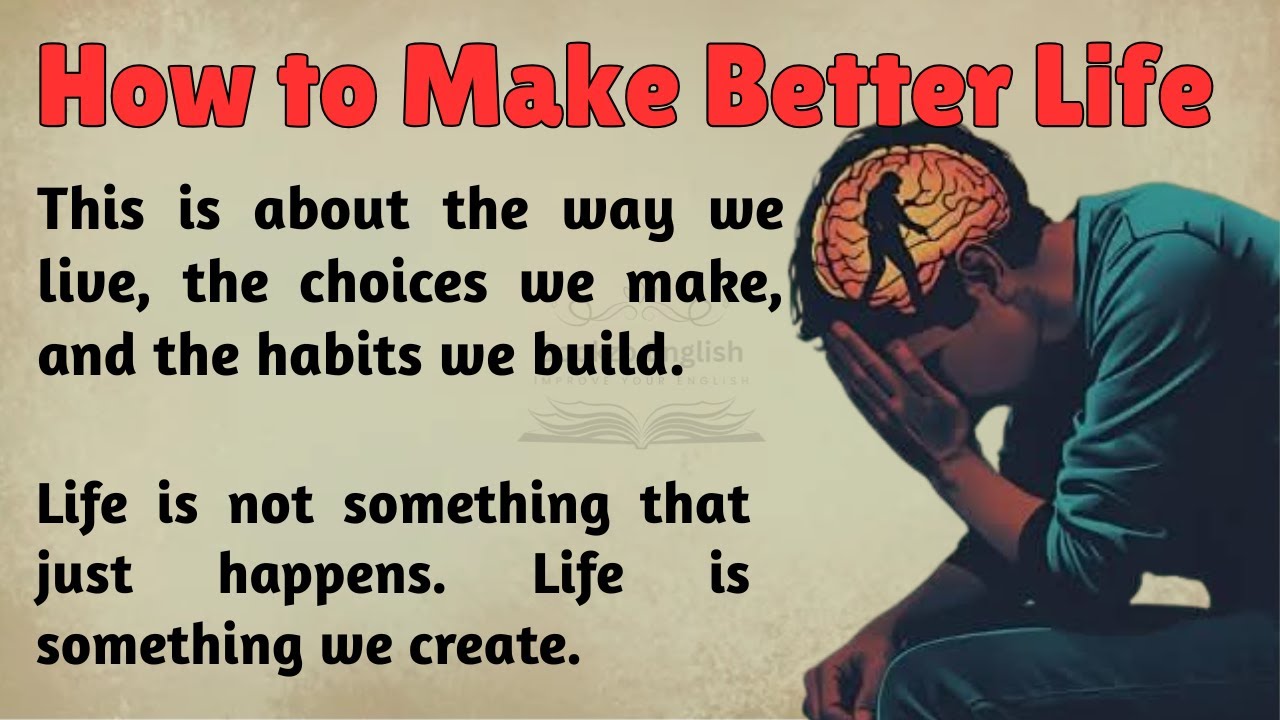 How to Make Better Life || Graded Reader || Improve Your English || Bookzo English || Listen English