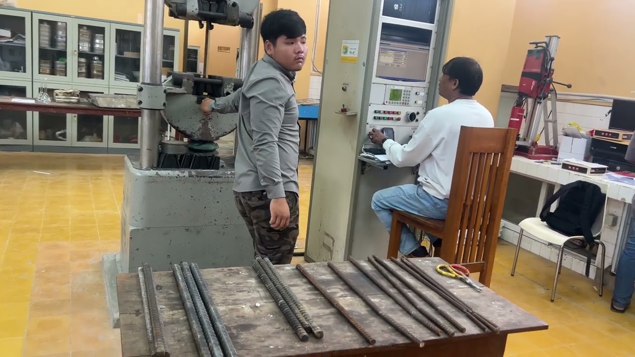 Testing steel 32mm