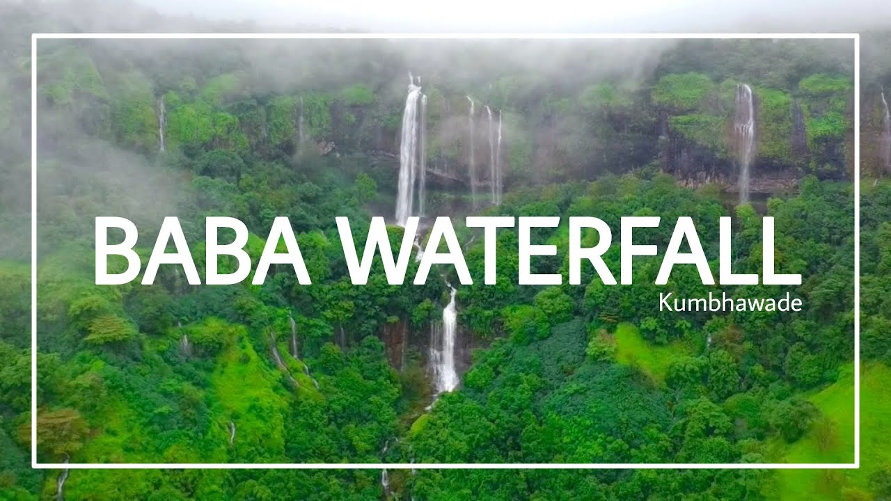 Baba Waterfall Kumbhawade via Khadpade | Cinematic Drone Shoot