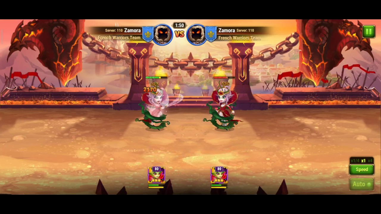 Hero wars Maya romantic skin