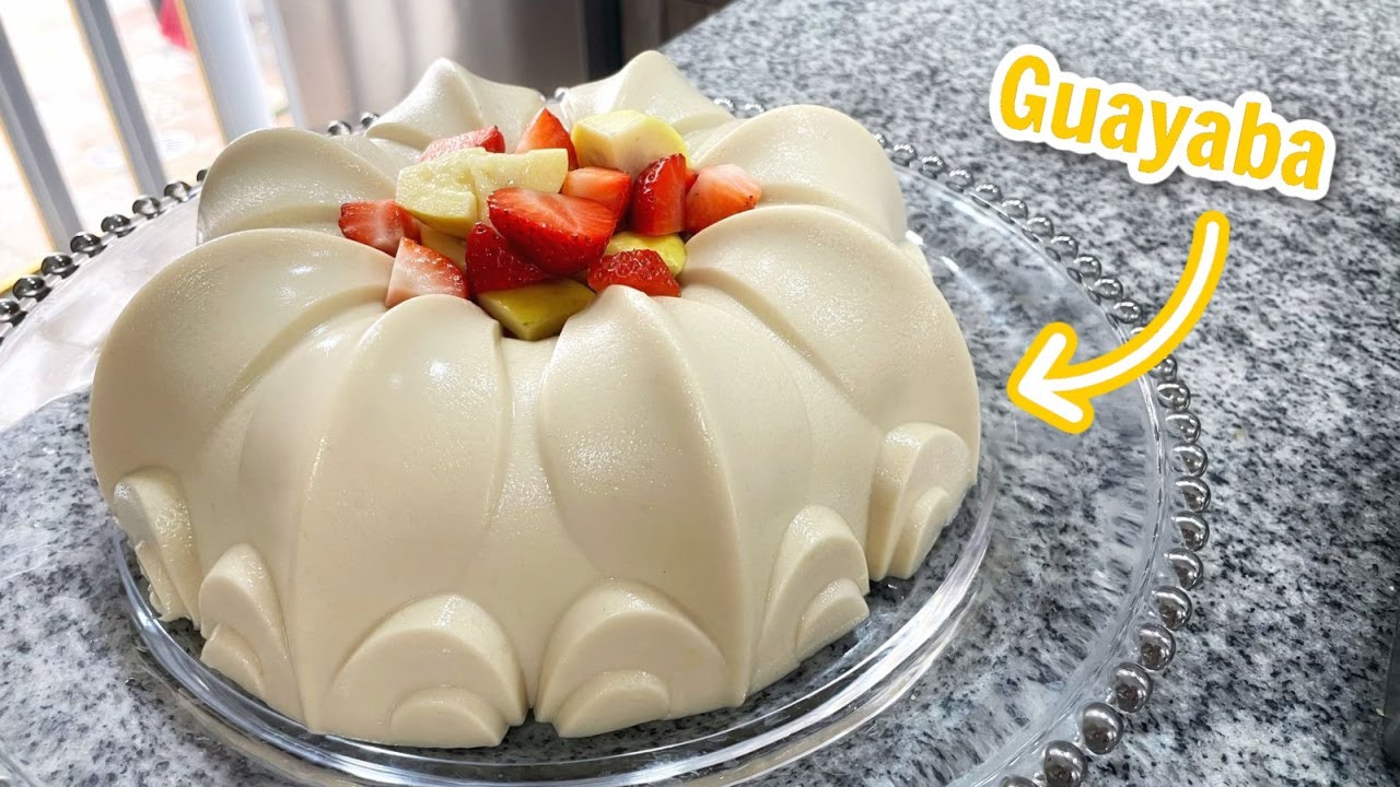GELATINA DE GUAYABA Y QUESO CREMA