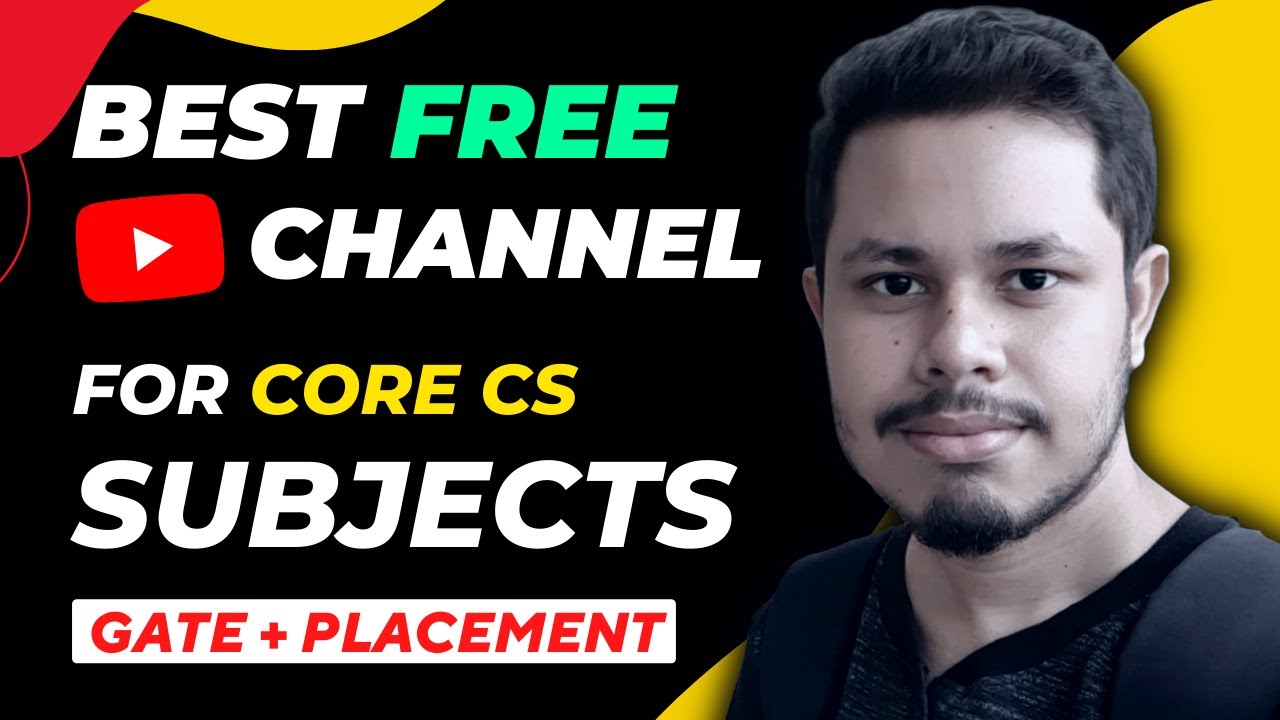 Best YouTube channels to prepare CS subjects for GATE & Placement | GATE CSE 2023
