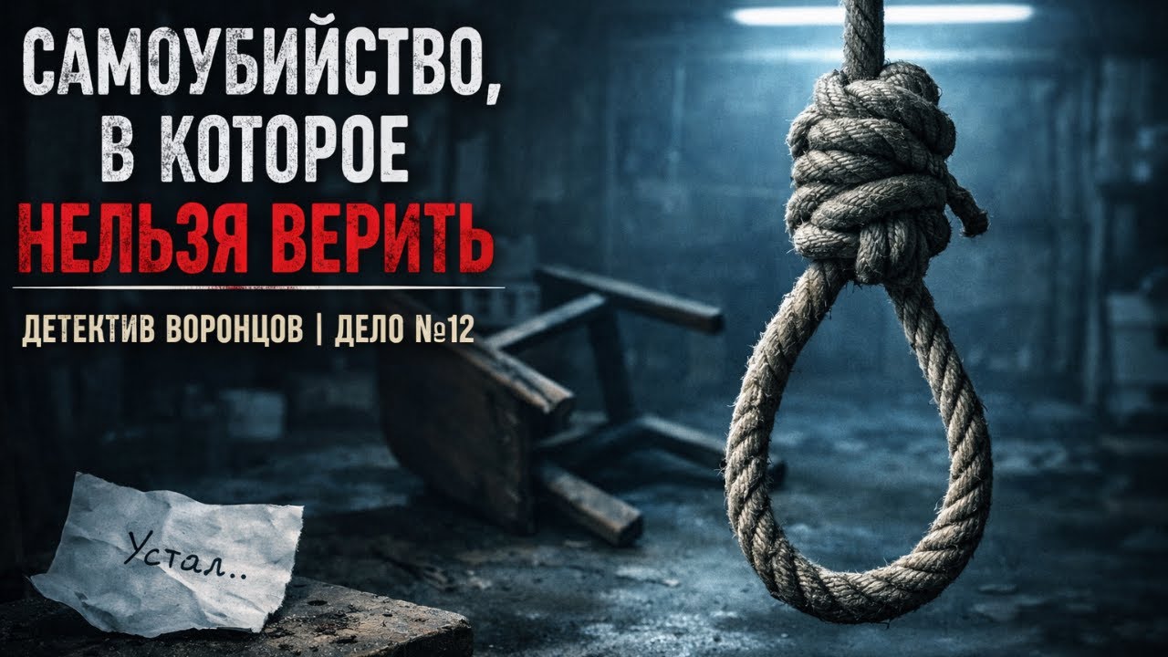 Самоубийство, в которое нельзя верить | Детектив Воронцов | Дело №12
