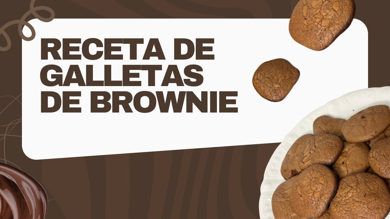  Como Hacer Galletas de Brownie 🍫🍪 | Paso a paso
