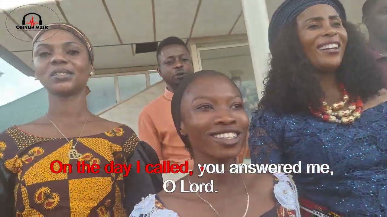 On the day I called, you answered me, O Lord. - Responsorial Psalm.