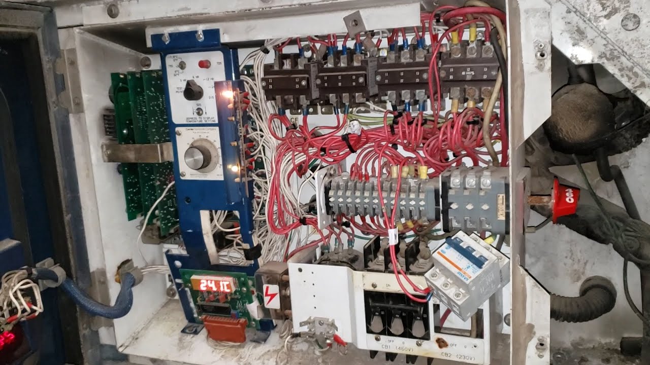 Carrier Reefer 69NT40-394 Con Problemas de Cableado