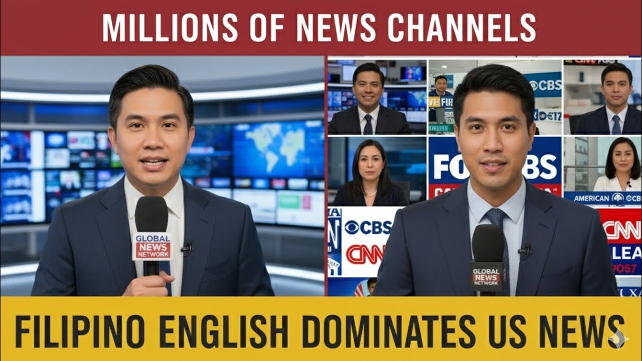 How Filipino English is Used in Millions of News Channels in America...