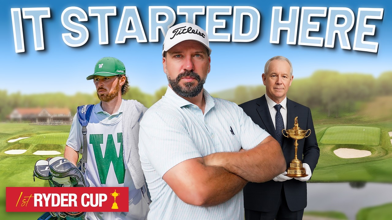 I play the FIRST EVER Ryder Cup Course...