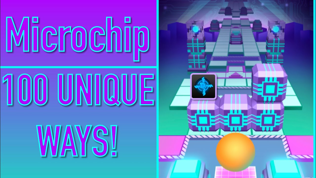 Rolling Sky Microchip📱 - 100 UNIQUE WAYS! (2.5k Sub Special)
