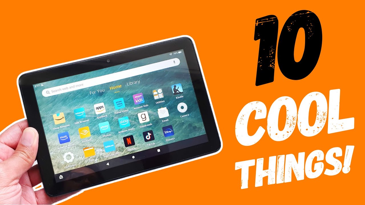 10 интересных вещей, которые можно сделать с Amazon Fire HD 8 2022!
