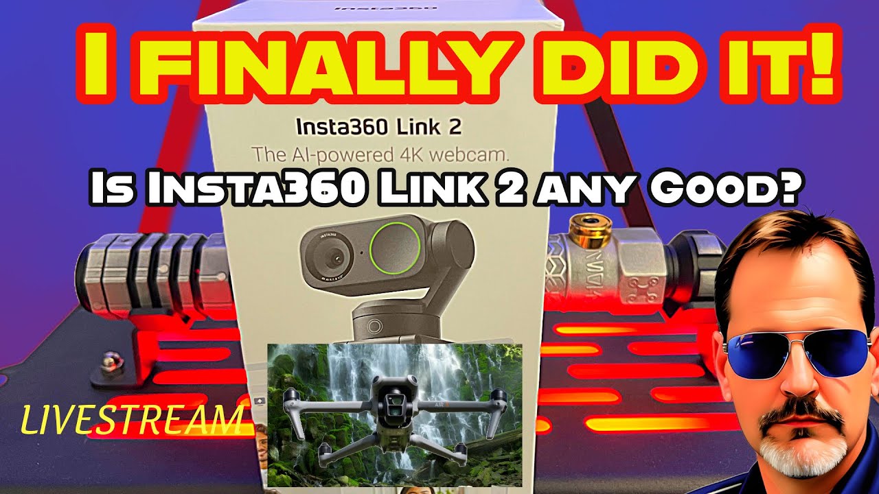 INSTA360Link 2 -  ANY GOOD? Random Tech -  First Reaction.