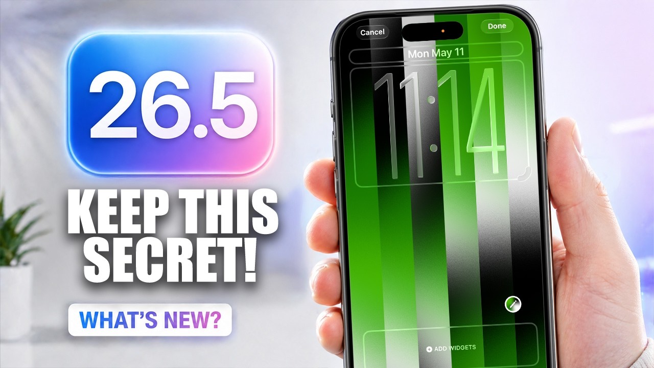 Ваш iPhone стал ещё лучше благодаря новым функциям (обновление iOS 26.5)