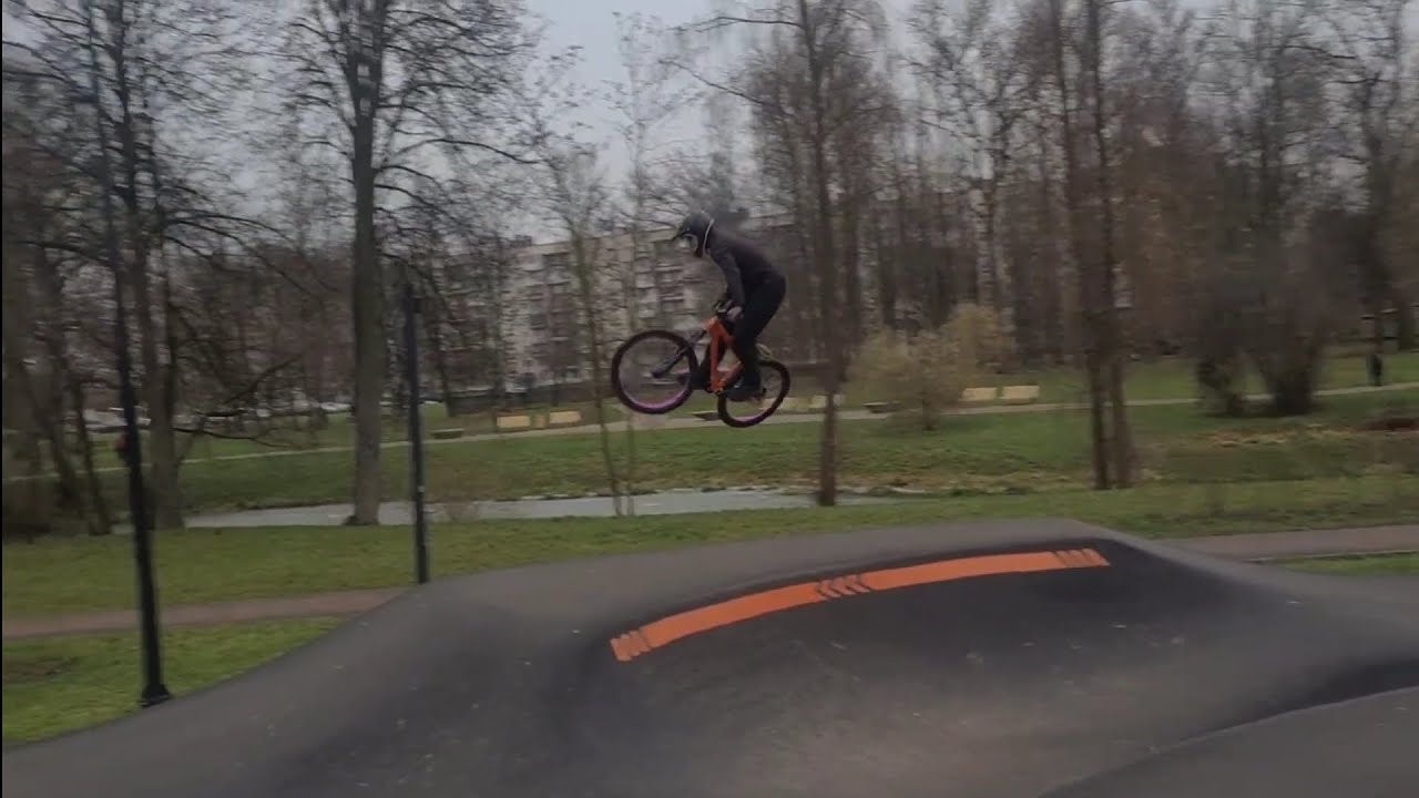 Памп трек в Колпино #памптрек#реки#покатушки#mtb#балдеж#велосипед#крыльянавсегда